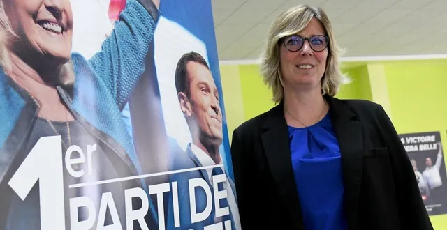photo  céline bonnet-derisbourg se prépare à briguer la mairie de niort sous les couleurs du rassemblement national (rn).  &copy;  co – marie delage 