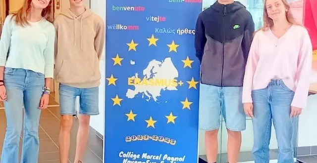 photo  david et inmaculada ont retrouvé leurs correspondants français pour cette rentrée 2025.  &copy;  le maine libre 