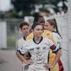 photo eva lauret, capitaine du sm caen.
