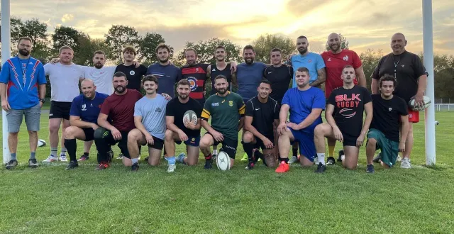 photo  la ferté-bernard, 19 septembre 2025. les joueurs du vsf rugby ont hâte de reprendre le championnat sous leurs propres couleurs.  &copy;  le maine libre 