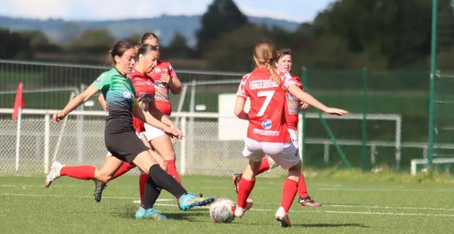 photo  les alençonnaises ont fait la différence en fin de match.  &copy;  nathalie douley 