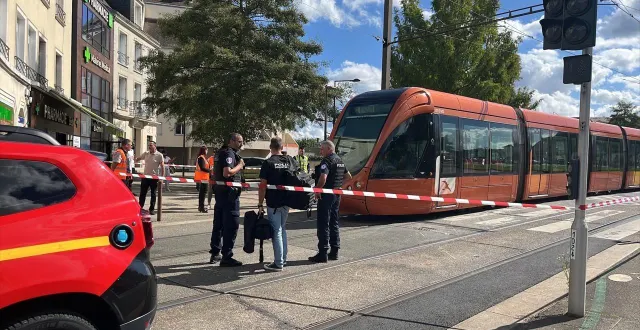 photo  une femme âgée de 64 ans est grièvement blessée après avoir été percutée par le tramway du mans, dimanche 21 septembre 2025.  &copy;  ouest-france 