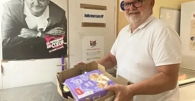 photo  philippe coutant est le nouveau président des restos du coeur de la sarthe.  &copy;  ouest-france 