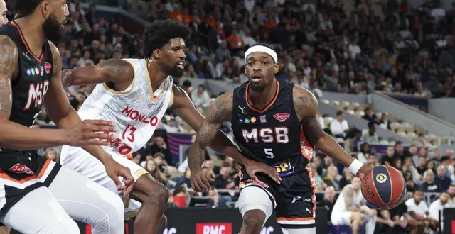 photo  battu dans l’intensité, malgré un shannon bogues inspiré, le msb n’a pu contester la supériorité de monaco.  &copy;  mezzetta/maxppp 