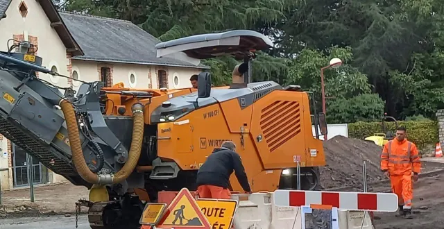 photo  les automobilistes vont devoir patienter jusqu’à la mi-octobre pour retrouver une circulation normale dans le secteur.  &copy;  co 