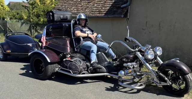 photo  le trike, c’est « un art de vivre » selon jean-luc gardes, trésorier de la toutenouvelle association trike bike sarthe.  &copy;  ouest-france 