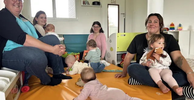 photo  la mam possède un agrément pour seize enfants. il reste encore quelques places disponibles.  &copy;  le maine libre 