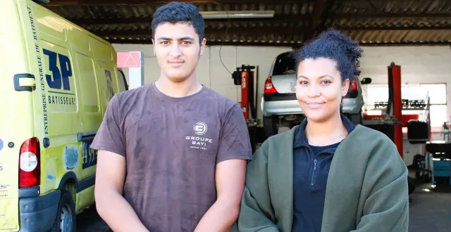 photo  youssef et pauline lancent leur activité dans la ville où le jeune homme a ses racines.  &copy;  le maine libre 