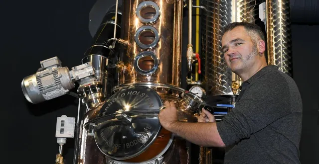 photo  ouverte depuis 2019, la distillerie fermera ses portes à la fin du mois de septembre 2025.  &copy;  archives le maine libre - yvon loué 