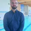 photo  gabin coueffé est le nouveau directeur du centre aquatique. 