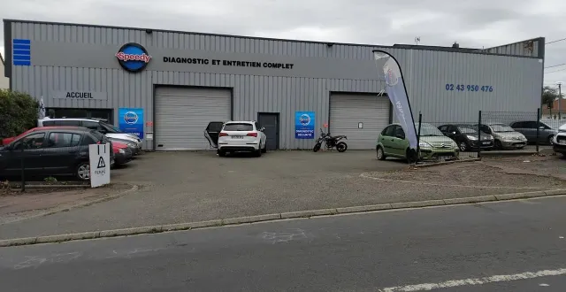 photo  le garage speedy, rue françois mauriac à sablé, est désormais fermé.  &copy;  le maine libre 