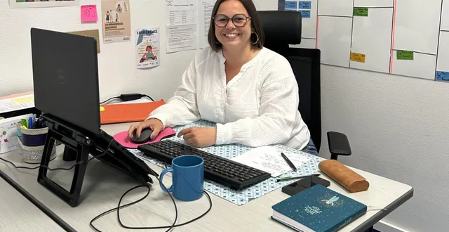 photo  entre dossiers et nouvelles idées, lucie lemoine coordonne la deuxième saison de vis ma vie.  &copy;  co. 