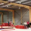 photo les entraînements du club sablé gymnastique ont commencé la première semaine de septembre dans de nouveaux locaux, situé dans la zone artisanale du pont à sablé-sur-sarthe.