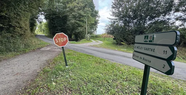 photo  l’accident mortel s’est produit à proximité de la véloscénie à hauterive (orne).  &copy;  ouest-france 