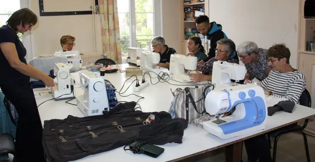 photo  les présentations faites, place à la pratique.  &copy;  ouest-france 