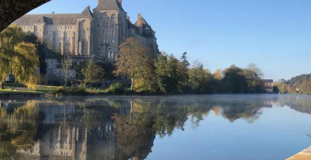 photo solesmes. visite guidée samedi avec thomas brochard  &copy;  archives le maine libre 