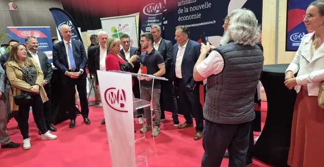 photo  à 23 ans jérémy bonnet a reçu le titre de maître artisan le 12 septembre.  &copy;  le maine libre 