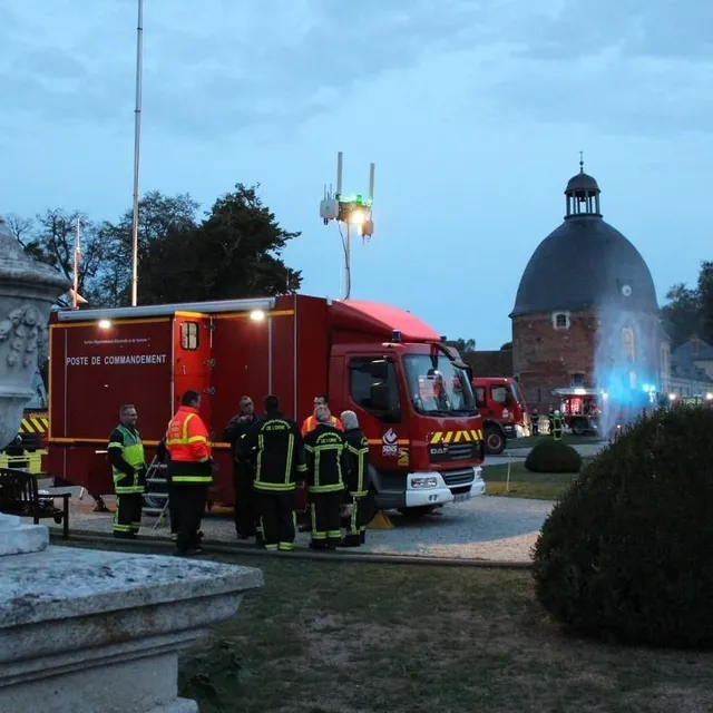 photo le poste de commandement.  ©  ouest-france
