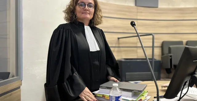 photo  hélène tardif, avocate générale, a requis vingt-cinq ans de réclusion criminelle contre brandon fellerath.  &copy;  ouest-france 