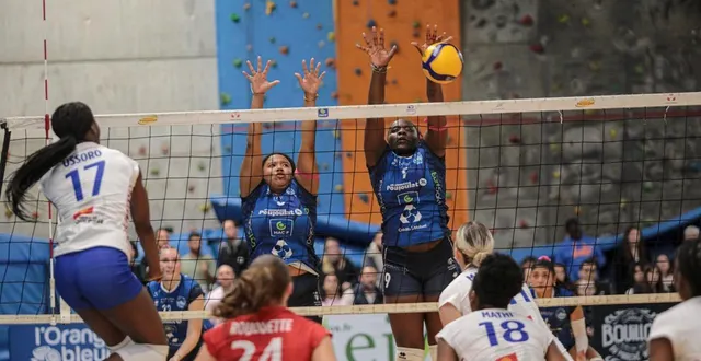 photo  calypso chaboissant, 24 ans, et darlène minkala, 22 ans, feront figure d’anciennes dans les rangs du vbp niort.  &copy;  co - jordan magneron 