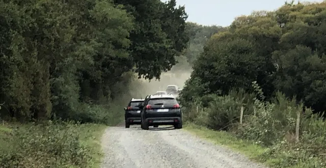 photo  l’homme a été arrêté en pleine campagne dans un champ à montbert, dans le vignoble de nantes.  &copy;  ouest-france 