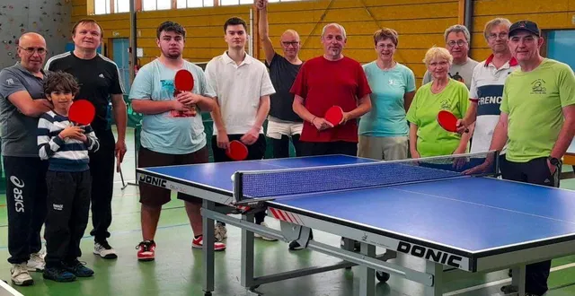 photo  les licenciés du ttc au rendez-vous de la reprise.  &copy;  ttc du pays de sillé 