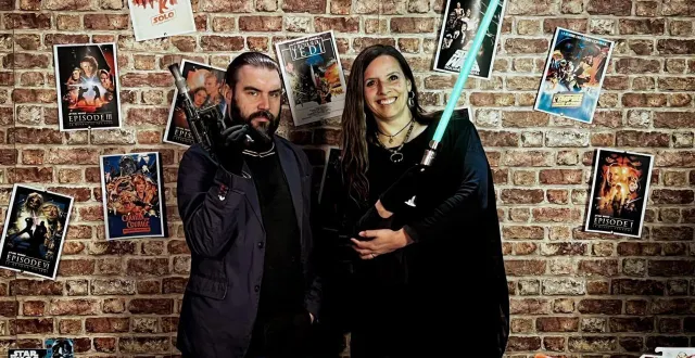 photo  nicolas baptiste et son épouse soline anthore baptiste forment les geekstoriens.  &copy;  dr 