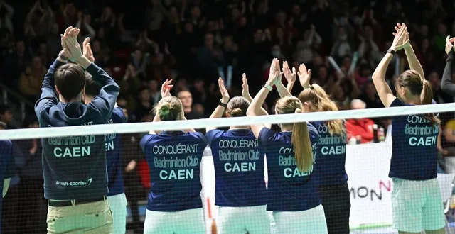 photo  le conquérant badminton club caen lance sa deuxième saison dans le top 12 ce samedi dans l’ancien palais des sports de caen.  &copy;  guillaume marie 
