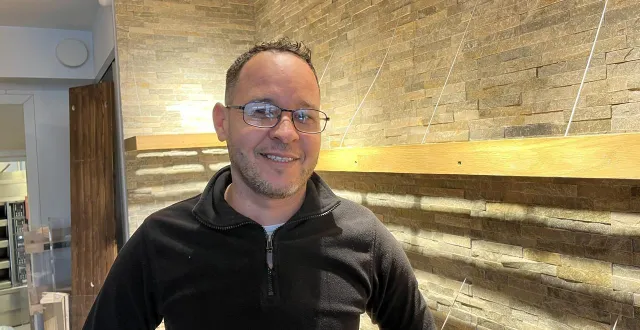 photo  mabrouck el azri est impatient d’ouvrir sa boulangerie baptisée « le pain du village » à saint-aubin-des-coudrais.  &copy;  le maine libre 