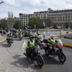 photo  des motards manifestent à paris contre l’instauration du contrôle technique pour les deux roues, le 23 avril 2023. photo d’illustration. 