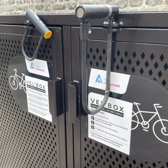 photo les utilisateurs doivent apporter leur propre antivol.  ©  ouest-france