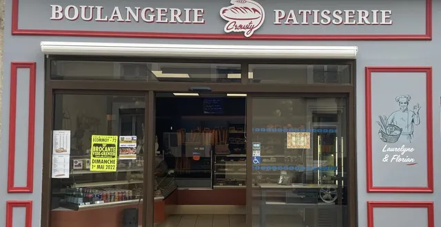 photo  écommoy, vendredi 26 septembre 2025. la boulangerie-pâtisserie crousty a été victime d’un cambriolage pour un butin dérisoire.  &copy;  boulangerie crousty 
