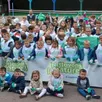 photo  hormis les enfants de la petite section de maternelle, tous les écoliers ont été mobilisés sur l’opération. 