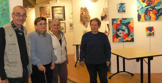 photo  les bénévoles du centre culturel ont eu à cœur d’inviter une grande variété d’artistes.  &copy;  ouest-france 