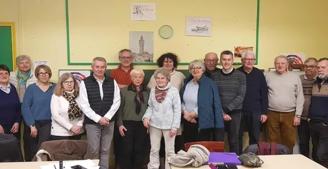 photo  l’équipe engagée autour de nicolas pizy, président.  &copy;  le maine libre 