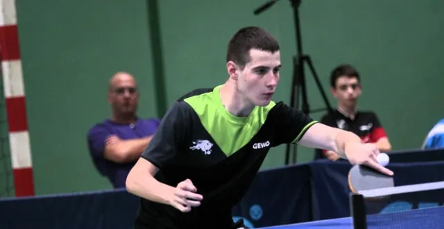 photo  benjamin romagné à la découverte de la n1.  &copy;  le maine libre 