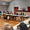 photo dernier conseil communautaire à guécélard pour le maire alain viot, qui ne se représentera pas en 2026.