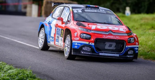 photo  yohann bonato va-t-il remporter le rallye ?  &copy;  organisation rallye cœur de france 