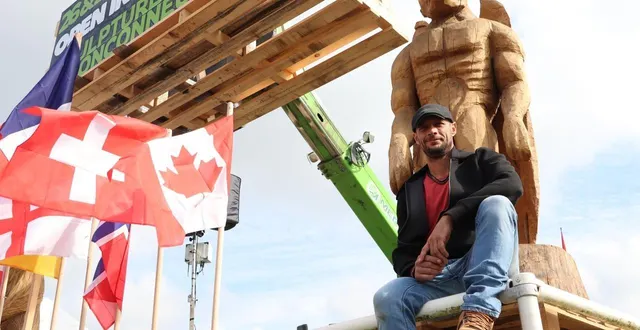 photo  benjamin genot et les 120 bénévoles du comice agricole de brûlon (sarthe) ont décidé de relever le défi d’organiser un open international de sculptures à la tronçonneuse les 26 et 27 septembre 2026, lors de la prochaine édition du comice.  &copy;  ouest-france 
