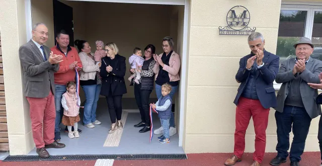 photo  la mam de notre-dame-du-pé a été inaugurée ce vendredi 26 septembre 2025.  &copy;  le maine libre 