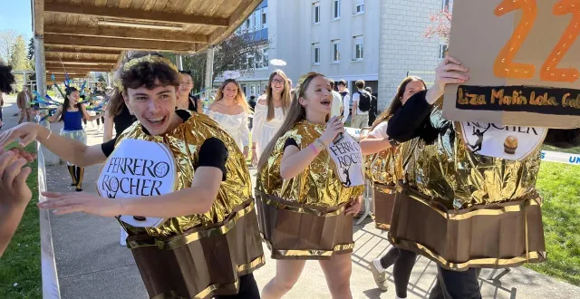 photo  le lycée robert-garnier de la ferté-bernard est réputé pour être dynamique, à l’image de son premier concours de déguisement organisé les 3 et 4 avril 2025.  &copy;  le maine libre 