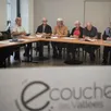 photo  les conseillers municipaux à la mairie d’écouché-les-vallées jeudi 25 septembre 2025. 
