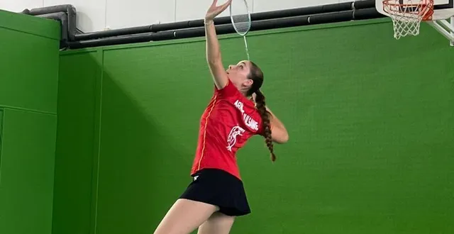 photo  la jeune célia rigot, 16 ans, fait une entrée remarquée avec le bam.  &copy;  ouest-france 