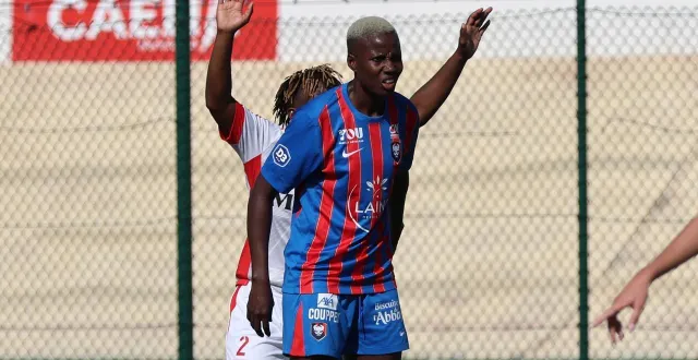 photo  korka fall a offert le but de la victoire en fin de match pour les caennaises.  &copy;  archives ouest-france 