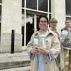 photo  stéphanie charrault-toussaint, marie hervieu et christine delmastro organisent le festival du livre et davantage à alençon (orne). 