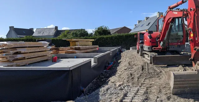 photo  la communauté de communes des vallées du haut-anjou a connu une année 2024 assez pauvre en construction de logements (photo d’illustration).  &copy;  archives ouest-france 