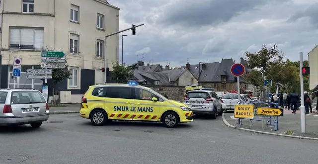 photo  le mans, samedi 27 septembre 2025. le suspect de 21 ans sera déferré ce mardi 30 septembre en vue de sa mise en examen des chefs de meurtre.  &copy;  le maine libre 