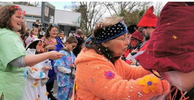 photo  le défilé final du carnaval de la sorcière 2026 est programmé 29 mars.  &copy;  archives le maine libre 