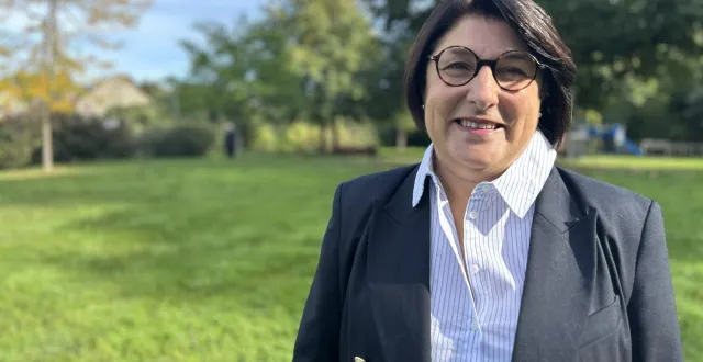 photo  isabelle cozic-guillaume brigue la mairie d’arnage aux municipales 2026.  &copy;  ouest-france 