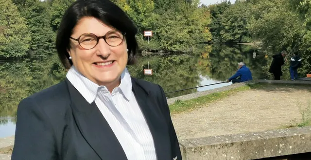 photo  isabelle cozic-guillaume est candidate à la mairie.  &copy;  le maine libre 